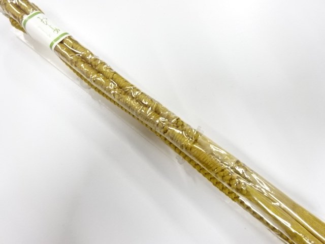 JAPANESE KIMONO / UNUSED HAND-TIED OBIJIME